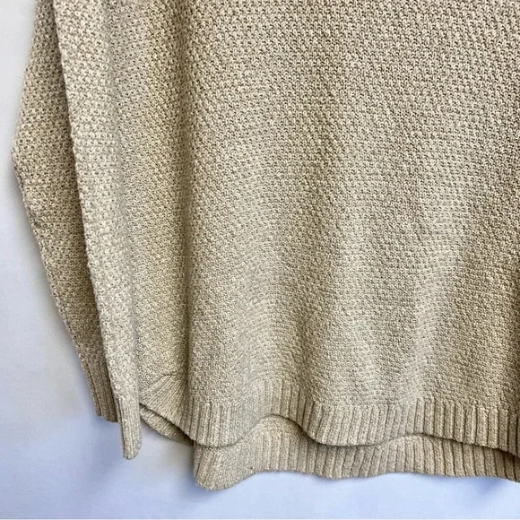 Pink Clover Tan Winter Warm Fall Pullover Crewneck  Knit Sweater Women Size XXL - Picture 4 of 11